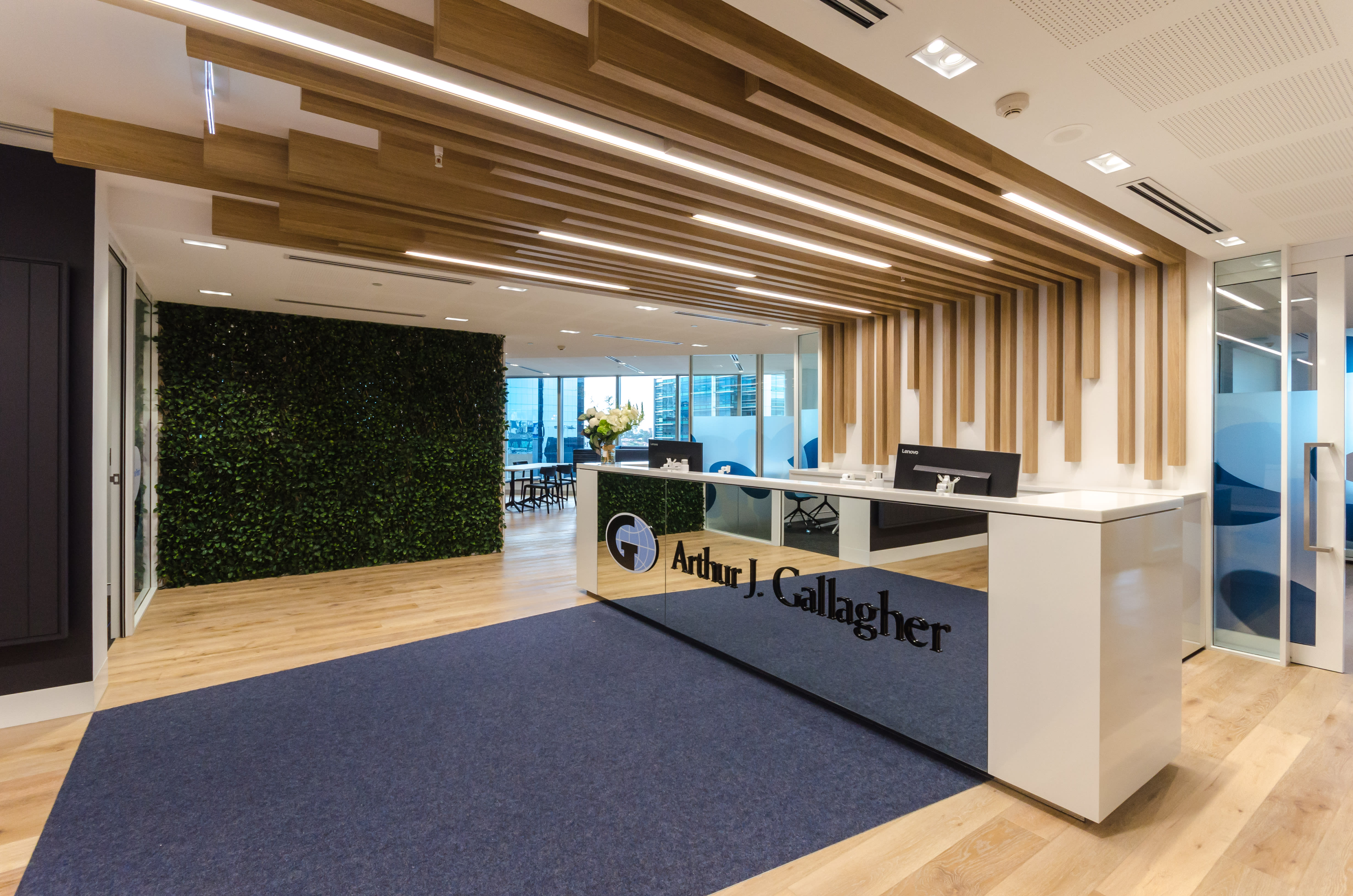 Arthur J.Gallagher Office, Sydney Flooring Case Study Havwoods